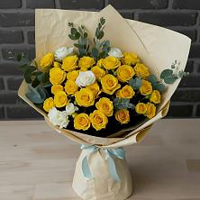 Букет цветов из:  Розы в Балахоновском