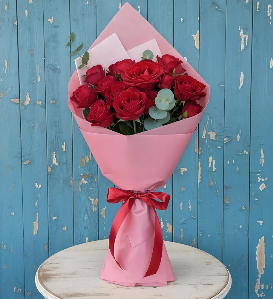 Букет цветов из: Розы в Балахоновском