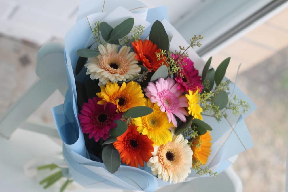 Букет цветов из: Герберы в Балахоновском