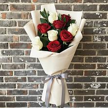 Букет цветов из:  Розы в Балахоновском