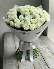Букет 35 Белых роз в Балахоновском