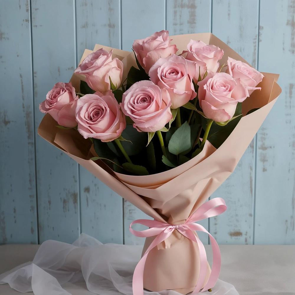 Букет цветов из: Розы в Балахоновском