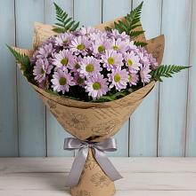 Букет цветов из:  Хризантемы в Балахоновском