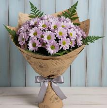 Букет цветов из:  Хризантемы в Балахоновском