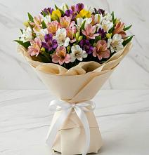 Букет цветов из:  Альстромерии в Балахоновском