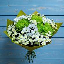 Букет цветов из:  Хризантемы в Балахоновском