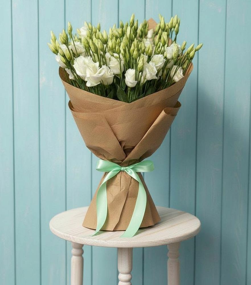 Букет цветов из: Лизиантусы в Балахоновском