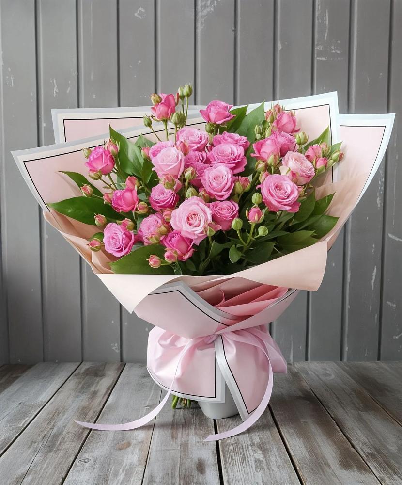 Букет Розовый кустик в Балахоновском