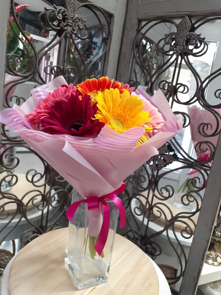 Букет цветов из: Герберы в Балахоновском