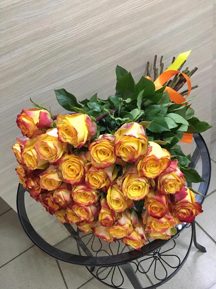 Букет Желтые розы в Балахоновском