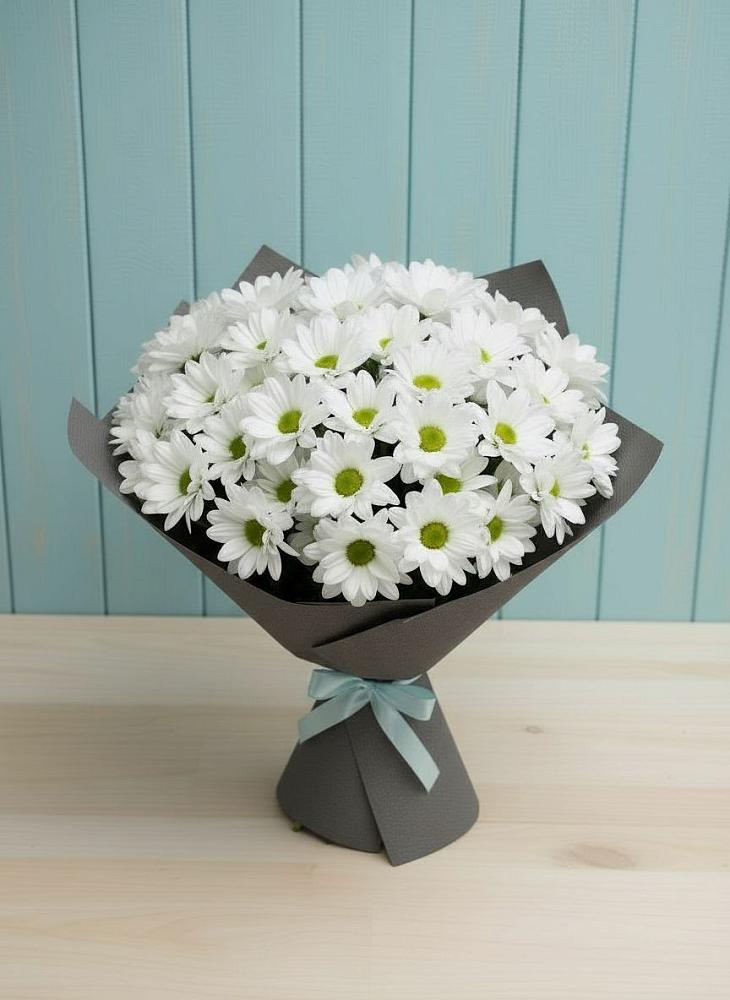 Букет цветов из: Хризантемы в Балахоновском