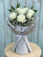Букет цветов из:  Розы в Балахоновском