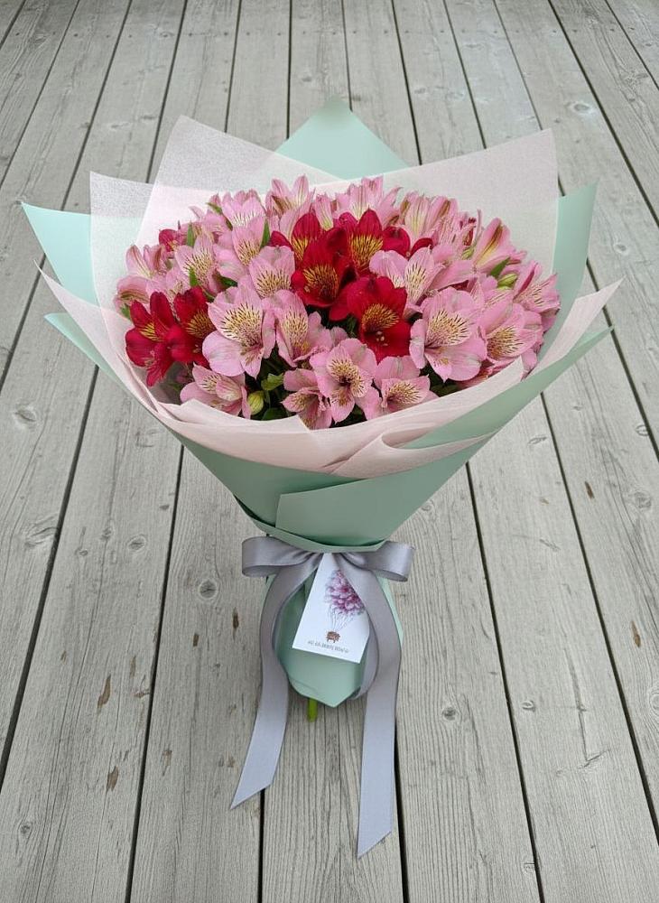 Букет цветов из: Альстромерии в Балахоновском