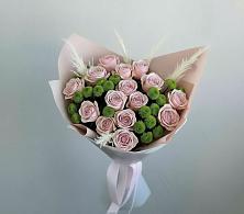 Букет цветов из:  Розы и Хризантемы #REPLACE_PRED# Балахоновском