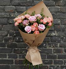 Букет цветов из:  Розы в Балахоновском