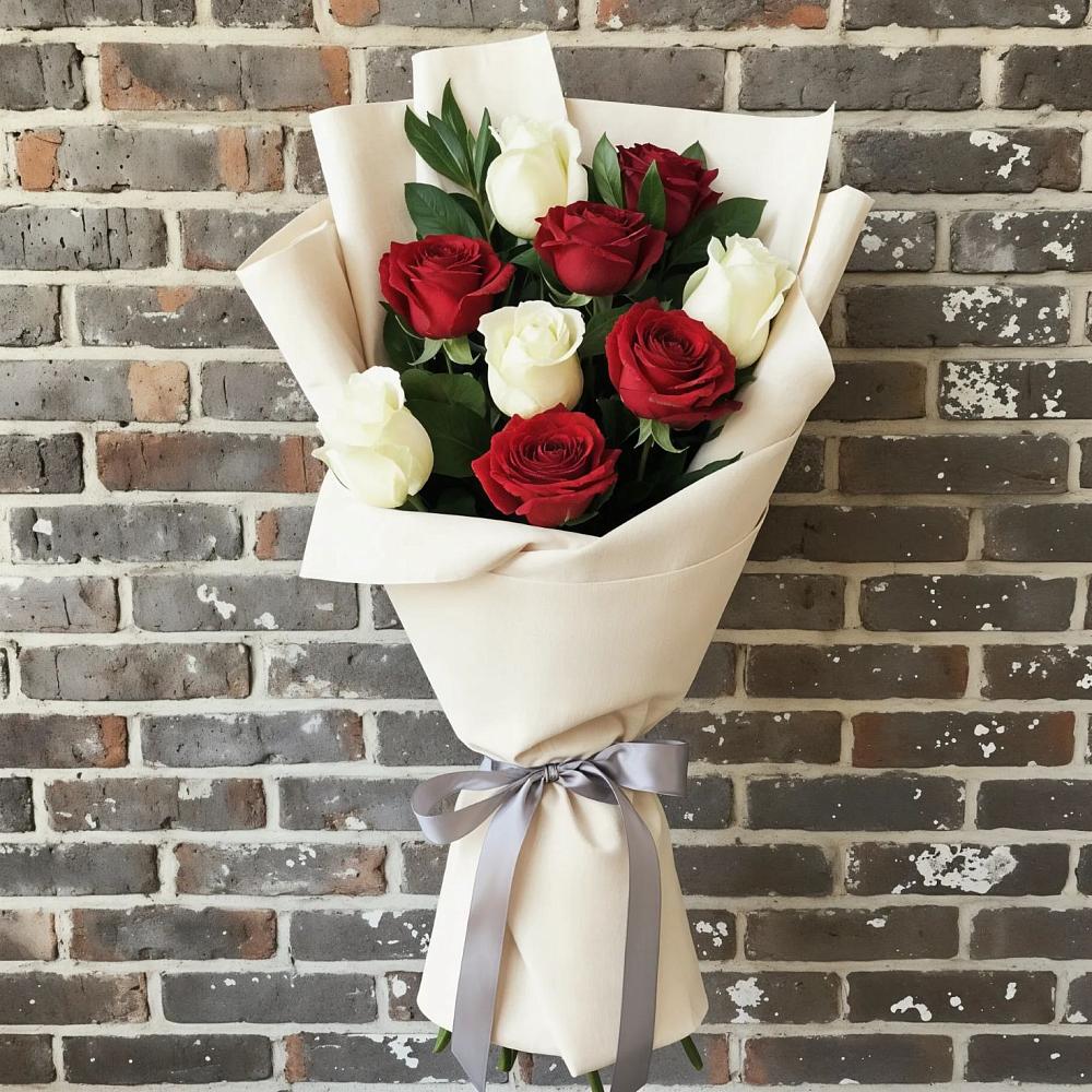 Букет цветов из: Розы в Балахоновском