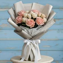 Букет цветов из:  Розы в Балахоновском