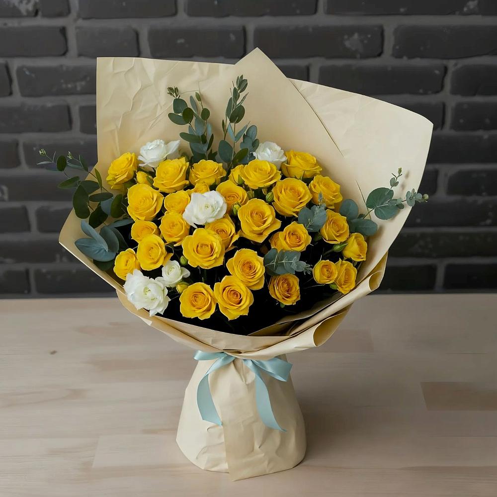 Букет цветов из: Розы в Балахоновском