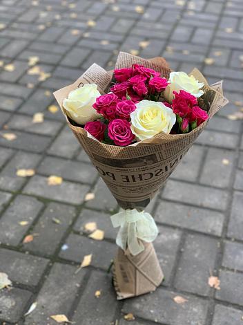 Букет цветов из: Розы в Балахоновском