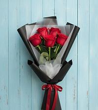 Букет цветов из:  Розы в Балахоновском