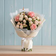Букет цветов из:  Розы в Балахоновском
