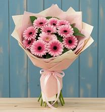 Букет цветов из:  Герберы в Балахоновском
