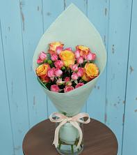 Букет цветов из:  Розы в Балахоновском